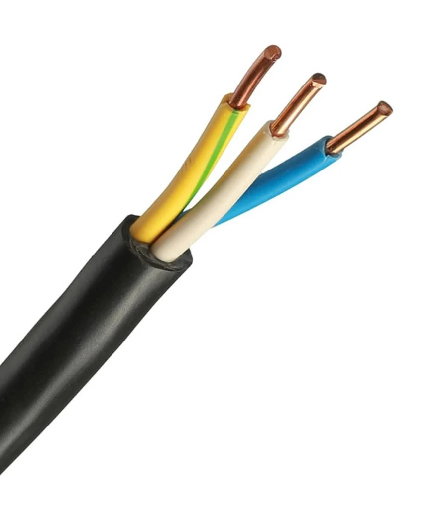 Power Cable PPGng(A)-HF 3x4 for Electrical Energy Distribution