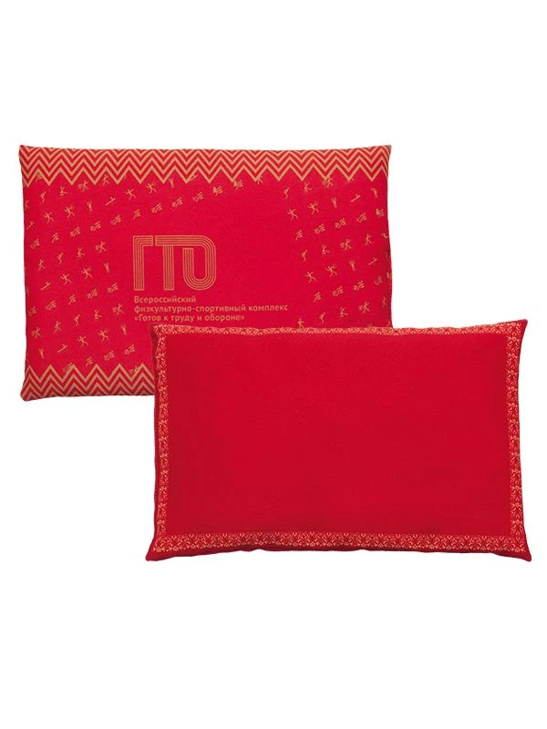 Decorative Red Ceremony Pillow for Special Events