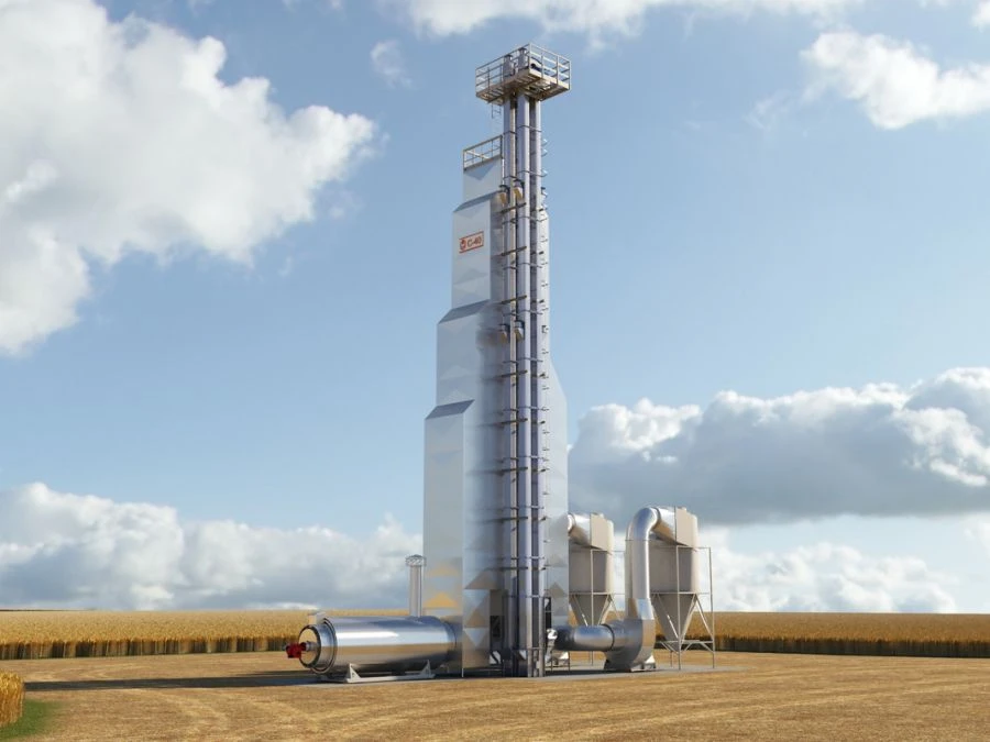 مجفف حبوب نوع "C" S-40 "ستاندرد" (تسخين غير مباشر، مركب)