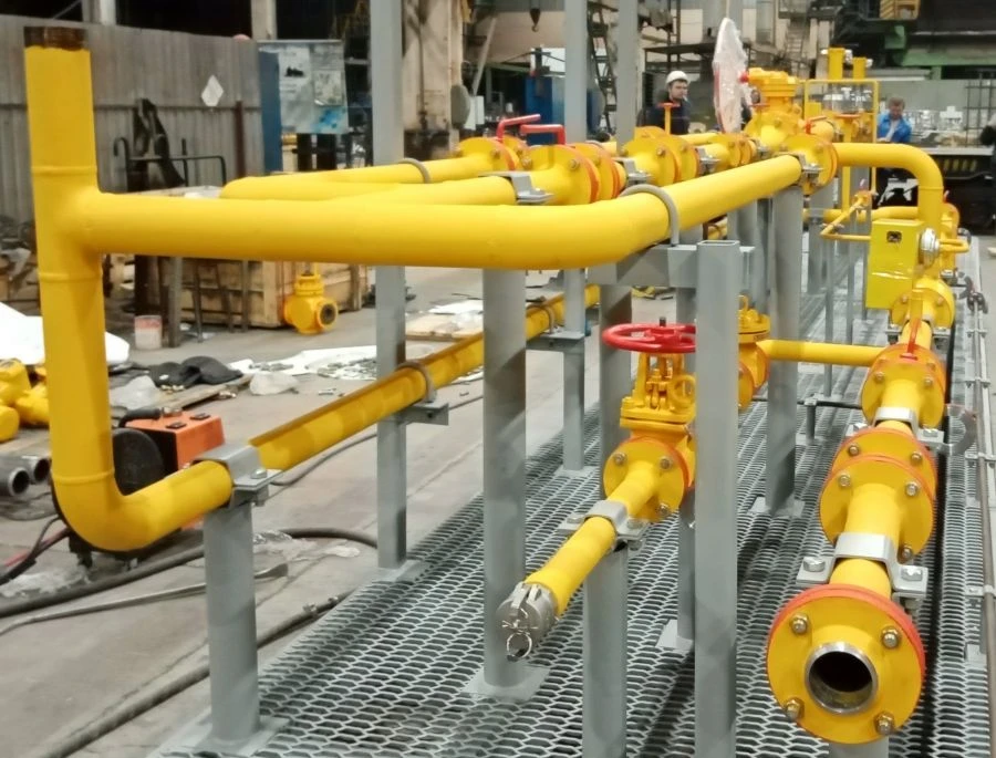 وحدة تجهيز الغاز الوقود للسخان AUPTG-1.6-3(USK).00.00.000