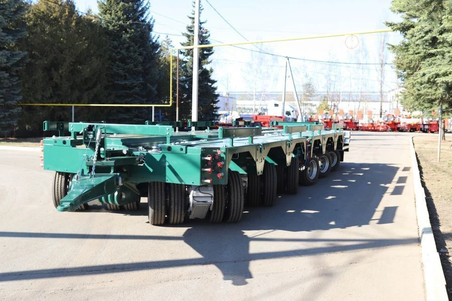 Modular Six-Axle Trailers for Heavy Loads, Model 837624, 837633, 837615