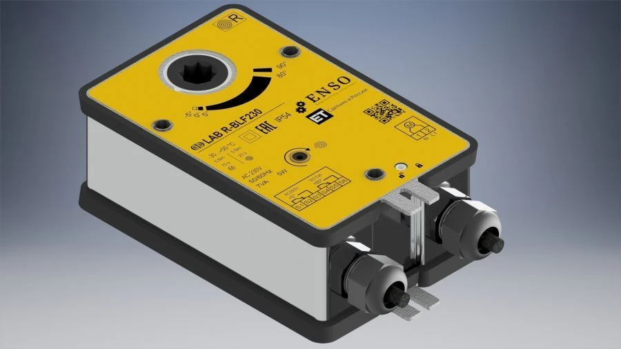 Fire Dampers Control Electric Actuator with Return Spring LAB R-BLF230