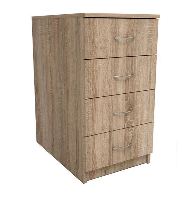 Side Cabinet with 4 Drawers for Desk, TL35