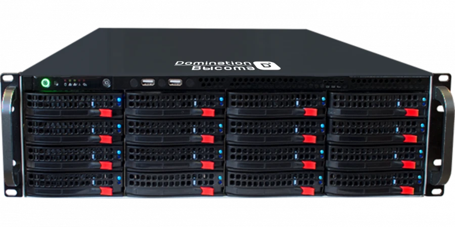 Network IP Video Server for 32 Cameras Domination IP-32E-16-HSR