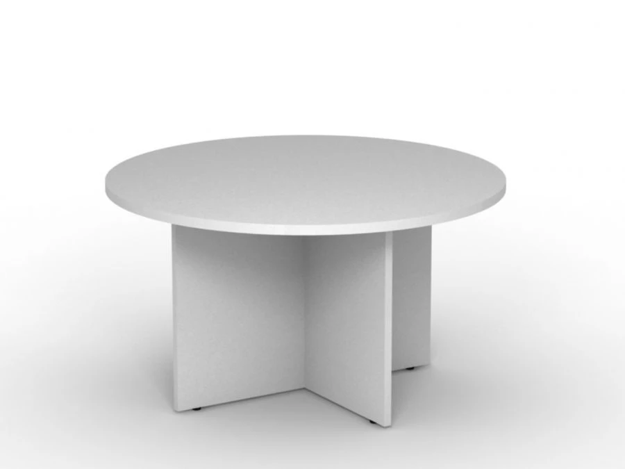 طاولة قهوة دائرية بحواف PVC