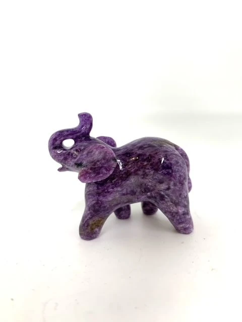 Small Elephant Charoite Souvenir