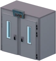 خزانة إثبات حرارية مع تدفئة كهربائية - "كليمت-أغرو