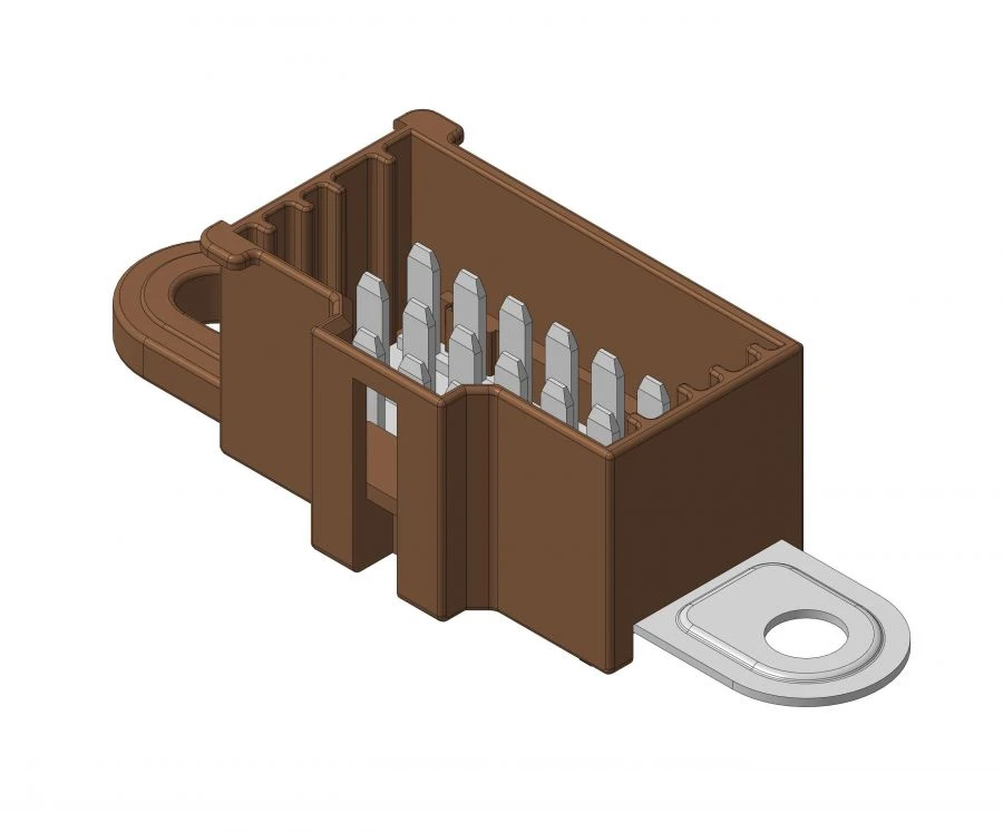 Rectangular Minus Connector SPM-21VP KDPА.430421.032TU