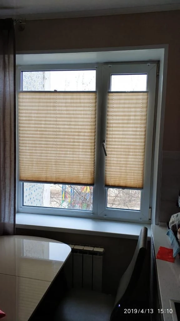 Elegant Pleated Curtains for Standard and Custom Windows RSK System