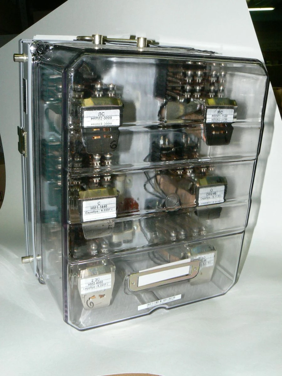 Relay Block for Electric Centralization System MII, Drawing No. 14040.00.00B-03