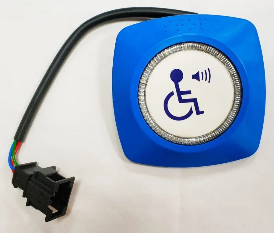 زر إنذار КП 341С للتثبيت على الجدار الجانبي