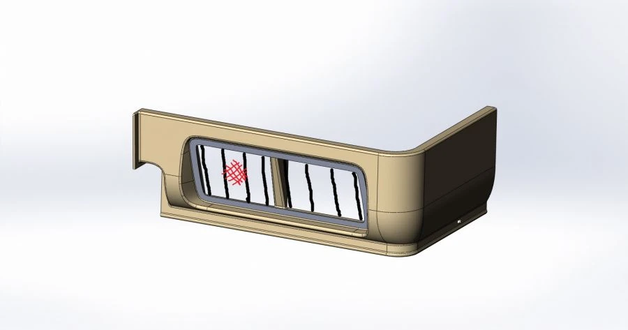 Front Left Podium Cover for Vehicles - 5299-401-5102035