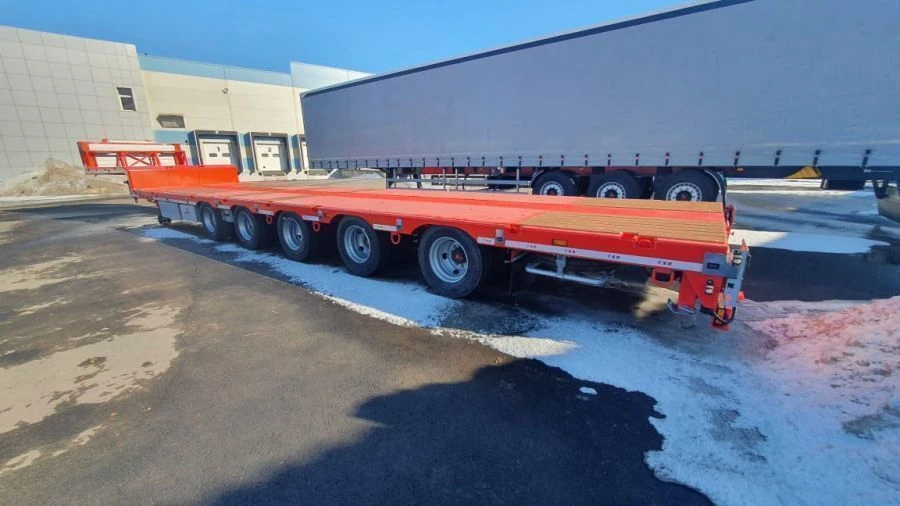 Sliding Lowbed Trailer MANAC 5S0U2N without Hydraulic Mechanisms