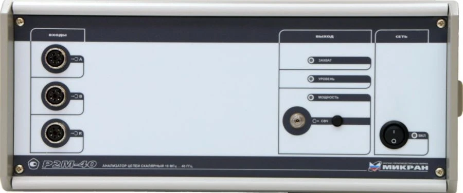 Scalar Network Analyzer P2M-40/2 for RF Measurements