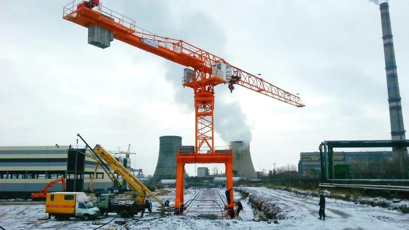 TDKP-10.300 Portal Loader Crane with 10 Ton Capacity
