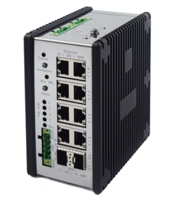 مفتاح الشبكة من المستوى الثاني FrontNet-L2W-8P4-2-SFP+/10G