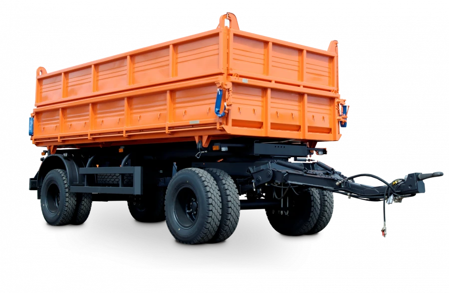 Dump Trailer NEFAZ-8560 with Axle Assemblies from PAO "NEFAZ
