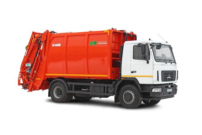Rear-Loading Garbage Truck KO-440VM on MAZ-5340S2 Chassis