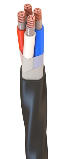 Power Cable with Copper Conductors, Rubber Insulation, 660V, VRG