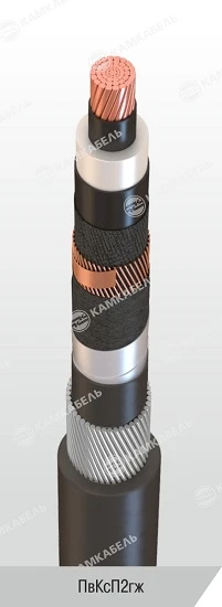 كابل طاقة مع موصلات نحاسية، عزل من البولي إيثيلين المشبك، نموذج Pvksp2gj