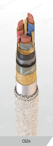 Power Cable with Copper Conductors and Paper Insulation, 6/10 kV Model S
