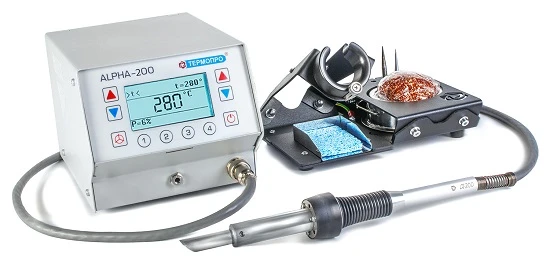 محطة لحام أحادية القناة أَلْفَا-200 ~220 فولت