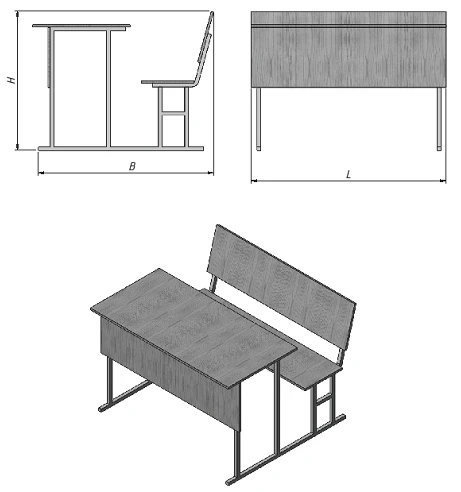 Educational Monoblock Series MB for Training Processes
