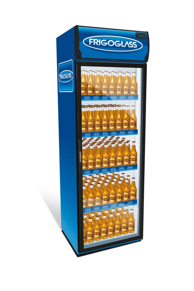 عرض ثلاجة ذات باب واحد للمشروبات والطعام FRIGOGLASS SUPER 8 [R290]