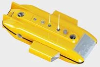 Autonomous Unmanned Underwater Vehicle for Navigation and Data Relay