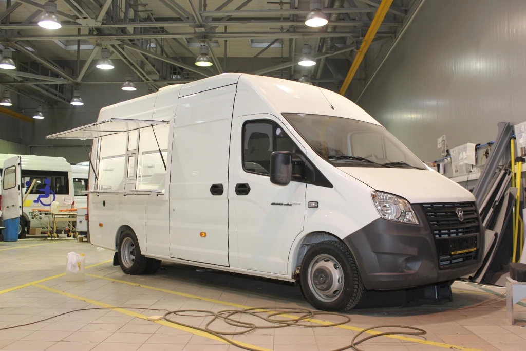 Diesel Engine Truck for Mobile Trade, Model 2250J2