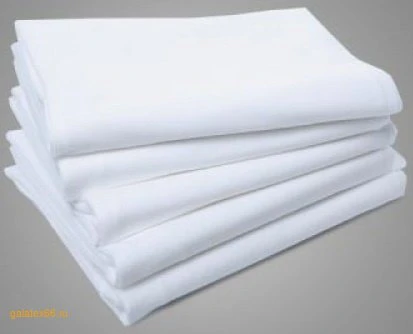 White Rectangular Pillowcase with Flap 50x60cm
