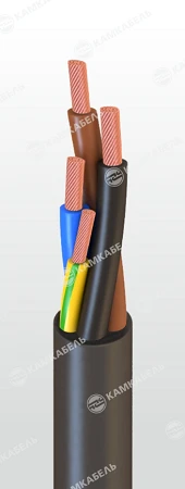 Low-flammability Copper Conductor Power Cable KGVVng(A) 0.66/1 kV