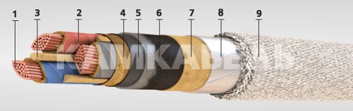 Power Cable with Copper Conductors and Paper Insulation for 1kV Applications - SB Model
