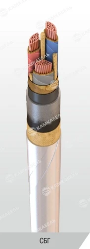 كابل طاقة مع موصلات نحاسية وعزل ورقي، جهد 1 ك ف، طراز SBG