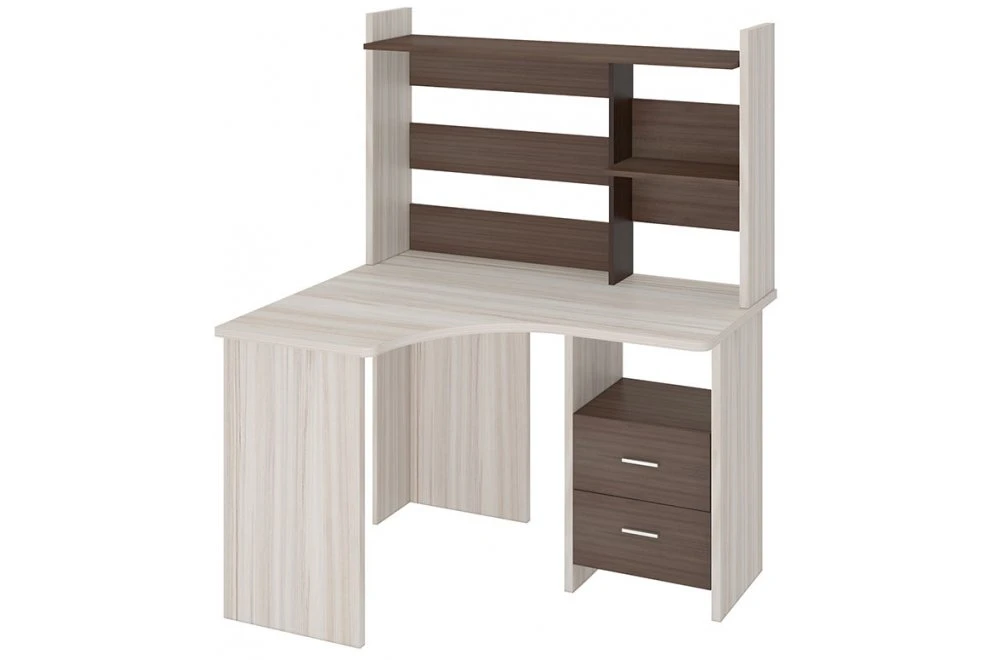 مكتب كمبيوتر مع رف ووحدة علوية EL-106.02.00-10